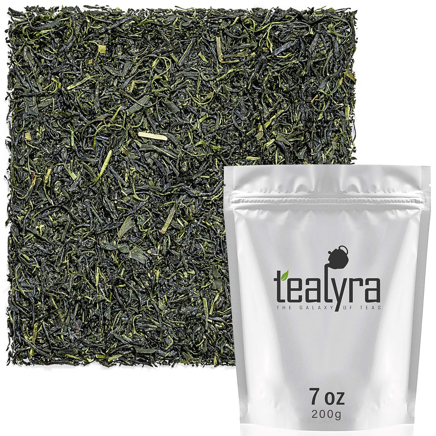 Tealyra - Gyokuro Ureshinocha - Finest Hand Picked - Best Japanese Green Loose Leaf Tea - Caffeine Level Medium - 200 (7-ounce)