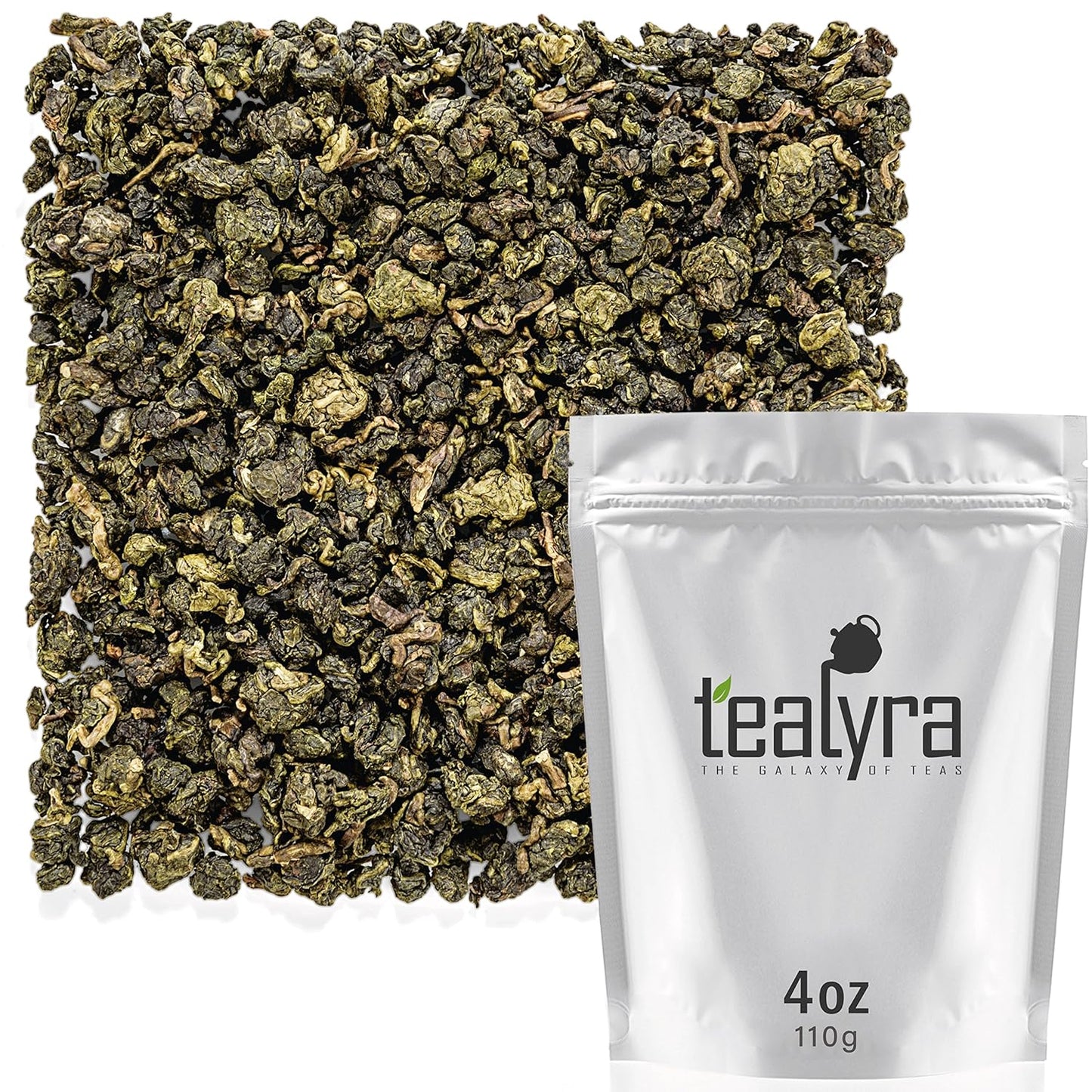 Tealyra - Jin Xuan Milk Supreme Oolong - High Mountain Tainwanese Oolong Loose Leaf Tea - Unique Taste and Aroma - Caffeine Medium - 110g (4-ounce)