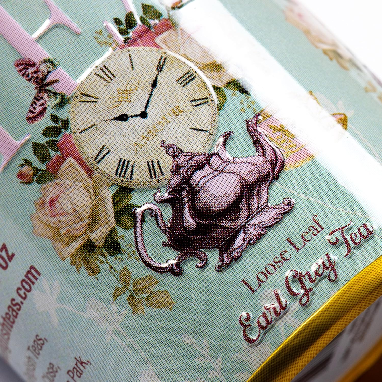 New English Teas Retro Time for Tea Vintage Tin with 70g Loose Tea
