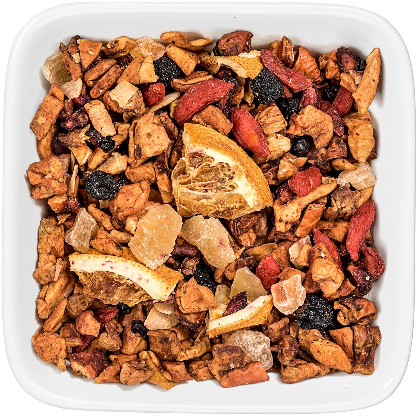 Tealyra - Superfruit Mango - Fruity Herbal Loose Leaf Tea - Goji Berries - Pineapple - Pomegranate - Hot or Iced Drink- Vitamin-Antioxidant-Rich - No Caffeine - 112g (4-ounce)