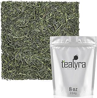 Tealyra - Hibi Uji Gyokuro - Luxury Japanese Green Loose Leaf Tea - Rich Umami - High Antioxidants - Premium Tea - Medium Caffeine - 224g (8-ounce)