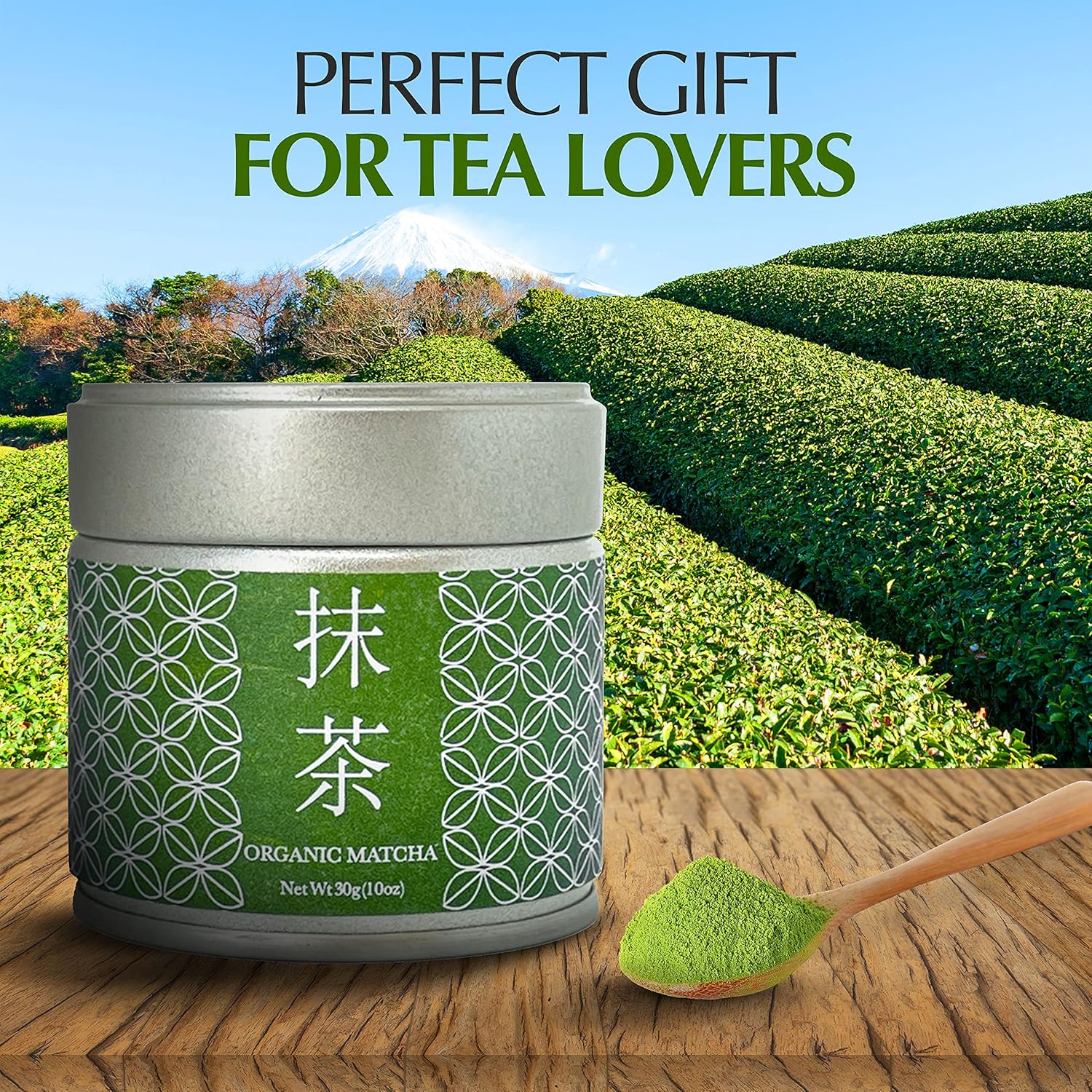 Japanese Green Tea Co. Kagoshima Matcha Powder (30 g) – Japanese Ceremonial Grade Matcha Powder – Smooth Green Tea for Easy Brewing – Subtle Sweetness and Fresh Grassy Taste